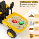 Licensed Caterpillar Push-Along Tractor with Trailer