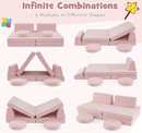 Rever Bebe 6 PCS Kids Modular Play Sofa Couch