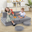 Rever Bebe 6 PCS Kids Modular Play Sofa Couch