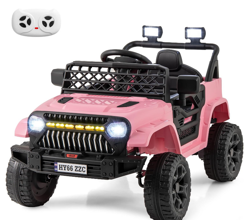 12V Kids Ride on Jeep Electric Toy Car with Remote Control