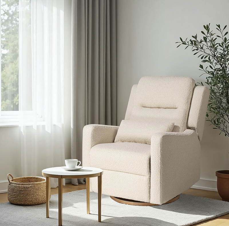 COCOON RIO Electric Recliner Glider Nursery Chair in Sandstone