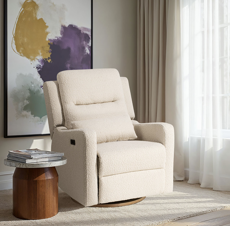 COCOON RIO Electric Recliner Glider Nursery Chair in Sandstone