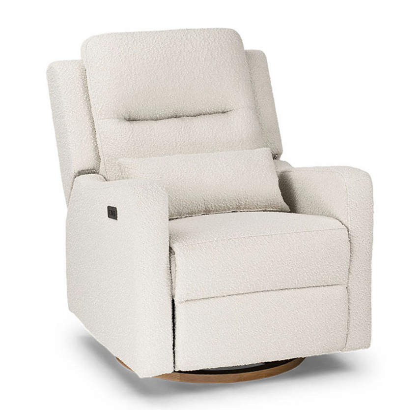 COCOON RIO Electric Recliner Glider Nursery Chair in Vanilla