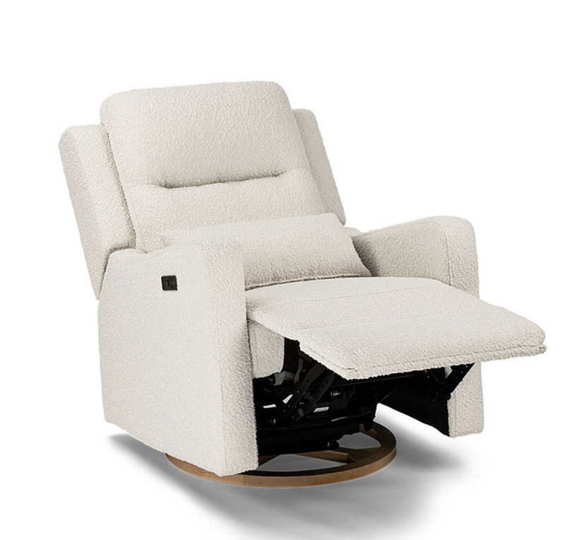 COCOON RIO Electric Recliner Glider Nursery Chair in Vanilla