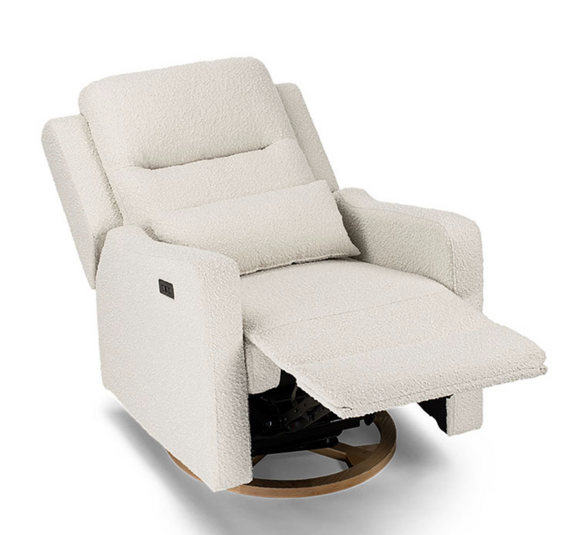 COCOON RIO Electric Recliner Glider Nursery Chair in Vanilla