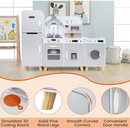 Modular Kids Kitchen Playset with Range Hood and Washing Machine
