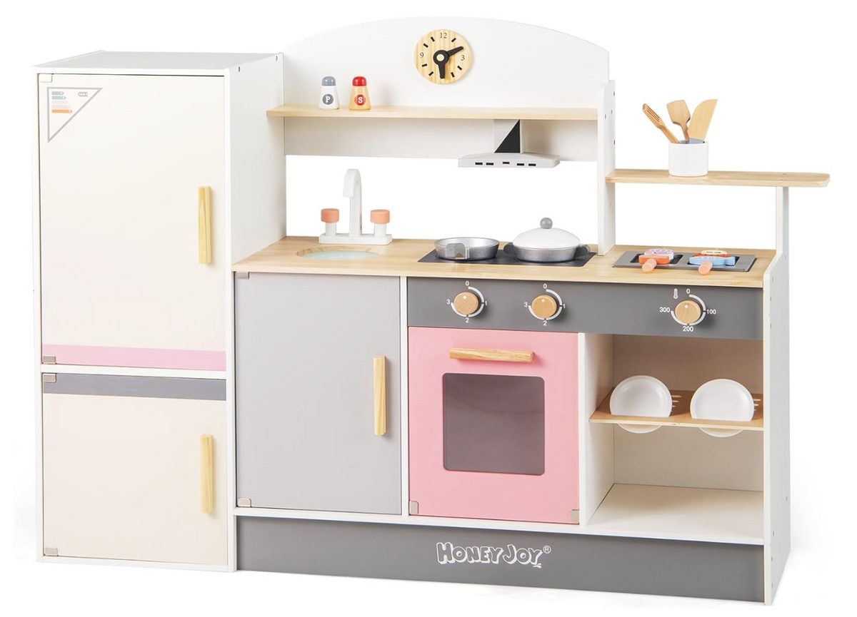 Chef's Kitchen First Step Play Kitchen Luxury Kitchen Cooking