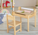Rever Bebe wooden  Kids Table and Chairs Set