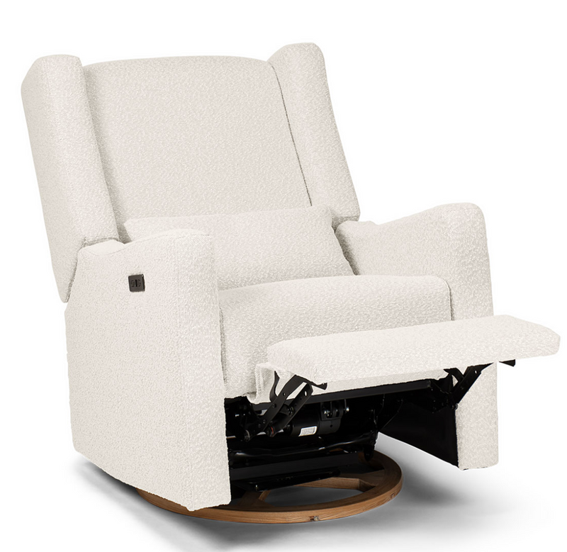 COCOON BONDI Electric Recliner Glider Nursery Chair in Vanilla