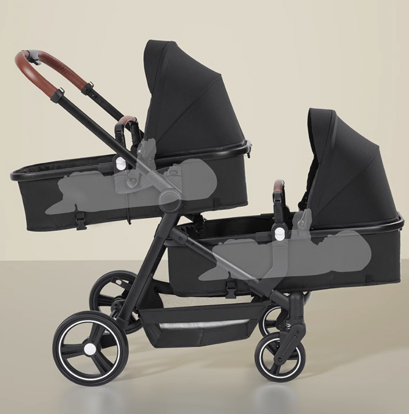 Rever Bebe Horizon Single To Double Pram / Stroller