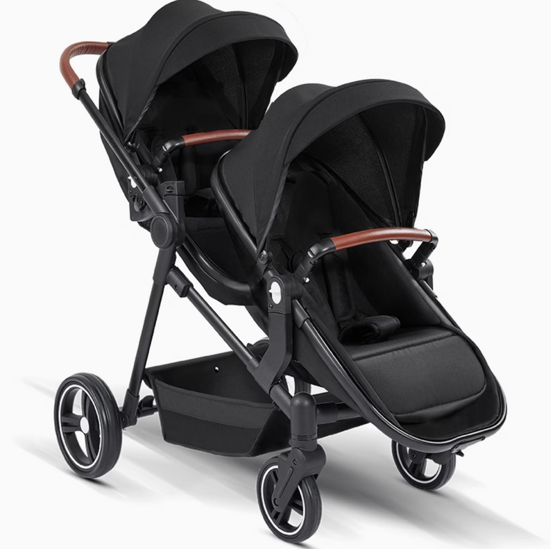 Double Stroller Prams With Bassinet Australia Rever Bebe Horizon
