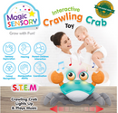 Magic Sensory Interactive Crab Crawler Blue