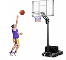 Portable All Weather Basketball Goal System w/Shatterproof Backboard
