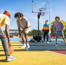Portable All Weather Basketball Goal System w/Shatterproof Backboard