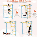 Indoor Jungle Gym, 7-in-1 Steel Playground