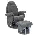 Babyhood Vogue Feeding Glider Chair & Ottoman