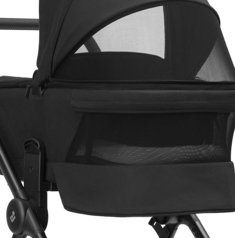 oria maxi cosi Maxi Cosi Oxford Stroller Essential Black with Oria Bassinet