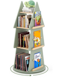 Rever Bebe Treehouse Rotating Bookshelf