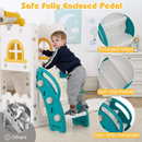 Rever Bebe Royal Castle Adventure Playset: Slide, Hoop, and Storage