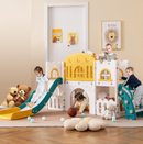 Rever Bebe Royal Castle Adventure Playset: Slide, Hoop, and Storage