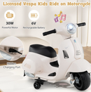 Licensed Vespa Kids Ride on Motorcycle