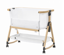 Rever Bebe Dream On Me Air Plus Bedside Bassinet Co Sleeper Peral White