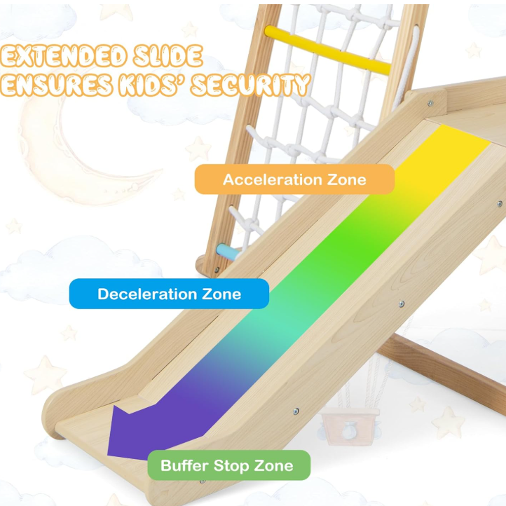 Rever Bebe Deluxe Climbing Gym Set