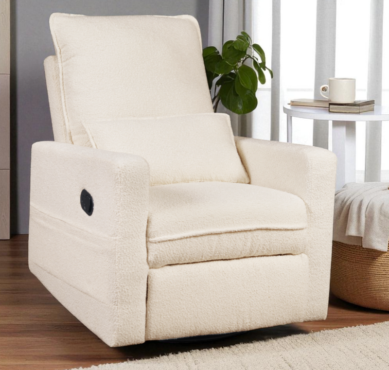 Rever Bebe Serena Recliner Glider Nursery Chair