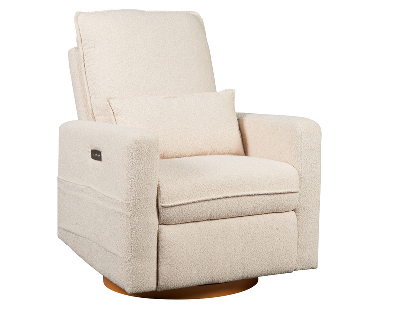 Rever Bebe Serena Electric Recliner Glider Nursery Chair