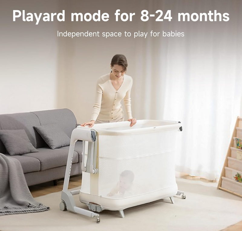 Rever Bebe Smart Dream Electric Rocking Bedside Co Sleeper