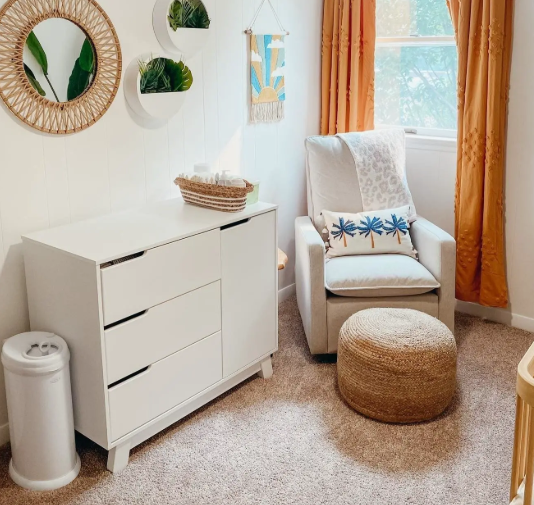 Babyletto Hudson Changer-Dresser White