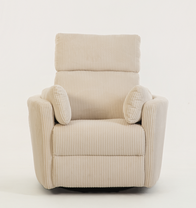 Rever Bebe Milano Glider Nursery Electric Swivel Rocker Recliner