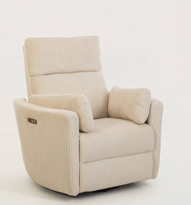 Rever Bebe Milano Glider Nursery Electric Swivel Rocker Recliner
