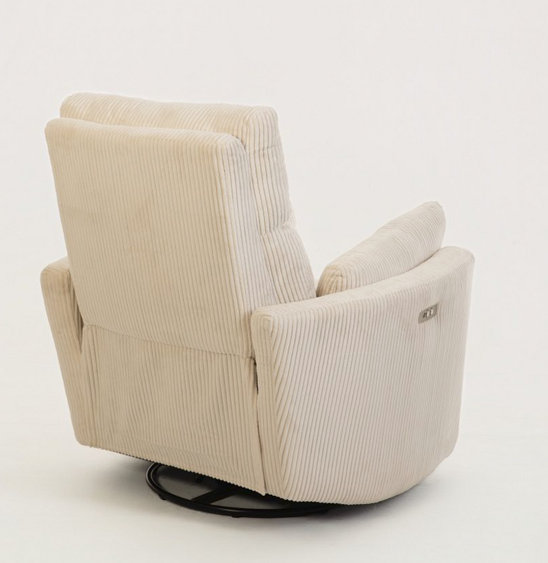 Rever Bebe Milano Glider Nursery Electric Swivel Rocker Recliner