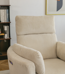 Rever Bebe Milano Electric Recliner Glider Nursery Chair