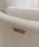 Rever Bebe Milano Electric Recliner Glider Nursery Chair