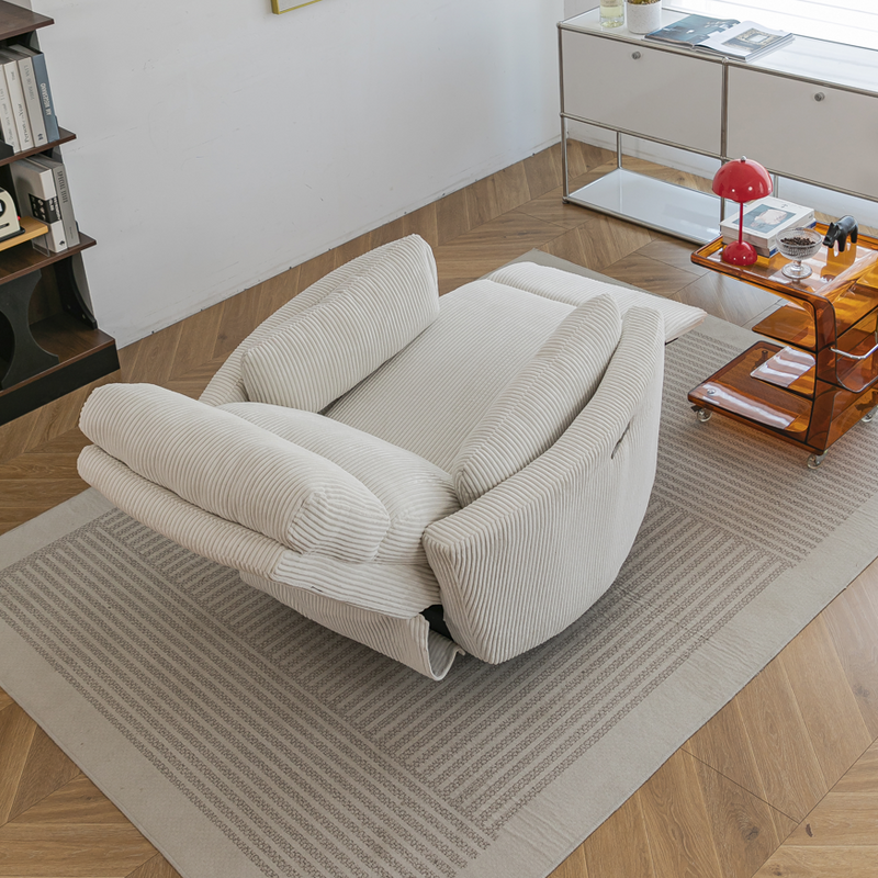 Rever Bebe Milano Glider Nursery Electric Swivel Rocker Recliner