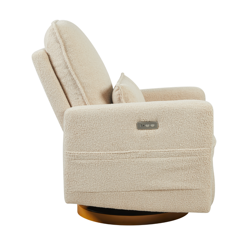 Rever Bebe Serena Electric Recliner Glider Nursery Chair