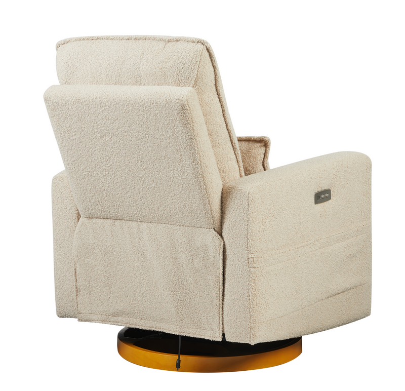 Rever Bebe Serena Electric Recliner Glider Nursery Chair