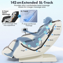 Costway SL Track 3D Massage Chair Full Body Zero Gravity Massage Recliner with Airbags
