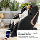 Costway Full Body 3D Massage Recliner Chair with Double SL Track and 12 Auto Modes
