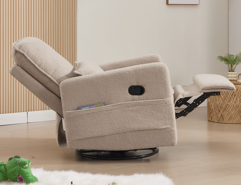 Rever Bebe Serena Recliner Glider Nursery Chair