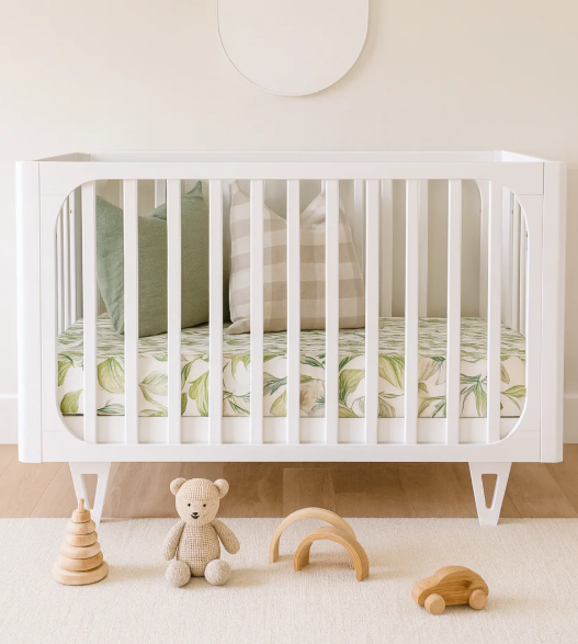 Cocoon Vibe 4 In 1 Cot + Mattress White