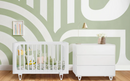 Cocoon VIBE 4in1 Cot, Dresser & Mattress Package White