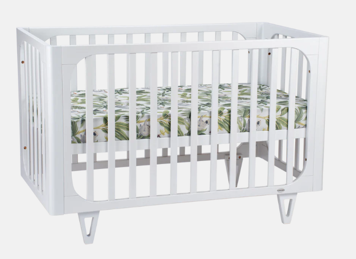 Cocoon Vibe 4 In 1 Cot + Mattress White