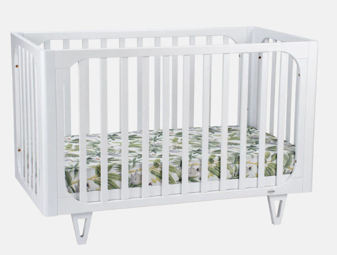 Cocoon Vibe 4 In 1 Cot + Mattress White