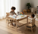 Rever Bebe Kids 4-in-1 Activity Table & Chairs Set