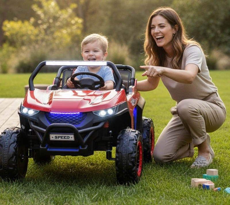 2-Seater Ride on Car/beach buggy , 12V Electric UTV w/Remote Contro