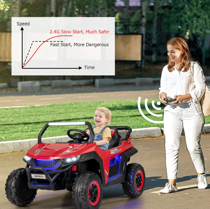 2-Seater Ride on Car/beach buggy , 12V Electric UTV w/Remote Contro