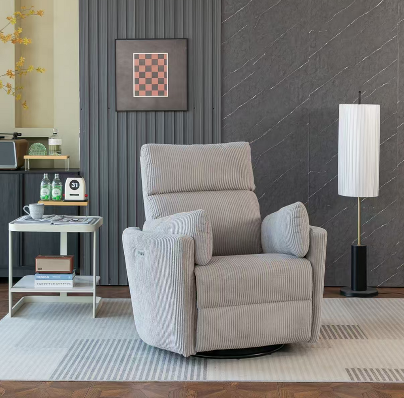 Rever Bebe Milano Electric Recliner Glider Nursery Chair